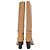 Chloé Knee-High Riding Heeled Boots in Brown Leather - view 3