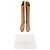 Chloé Knee-High Riding Heeled Boots in Brown Leather - view 7