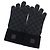 Guanti in lana e pelle con logo Louis Vuitton M77992 Nero - vista 3