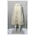 Falda midi de mezclilla Charlene Khaite en algodón crema Blanco Crudo - vista 13