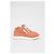 Sneakers alte con lacci Giuseppe Zanotti in suede corallo Arancione - vista 11