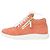 Sneakers alte con lacci Giuseppe Zanotti in suede corallo Arancione - vista 3