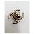 CHANEL chiusura  CC turnlock light gold D'oro - vista 3