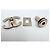 CHANEL chiusura  CC turnlock light gold D'oro - vista 6