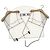 Dior set clothes hangers