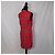 Vintage 90er Blumarine Damen-Karokleid Rot - Ansicht 2