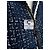 Chanel Nuevo chaleco de tweed iridiscente con botones CC Azul marino - vista 6