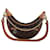 Borsa a mano Louis Vuitton Loop Monogram Canvas Marrone D'oro Caramello