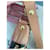 Borsa a mano Louis Vuitton Loop Monogram Canvas Marrone D'oro Caramello - vista 14