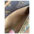 Borsa a mano Louis Vuitton Loop Monogram Canvas Marrone D'oro Caramello - vista 16
