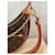 Borsa a mano Louis Vuitton Loop Monogram Canvas Marrone D'oro Caramello - vista 8