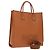 Borsa MCM in pelle 2 vie marrone argento autentica mr659