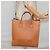 Borsa MCM in pelle 2 vie marrone argento autentica mr659 - vista 25