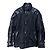 Belstaff Aquatex Lederbesatz Nylon Motorrad Biker Jacke, Größe L Schwarz
