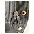 Belstaff Aquatex Lederbesatz Nylon Motorrad Biker Jacke, Größe L Schwarz - Ansicht 10