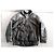 Belstaff Aquatex Lederbesatz Nylon Motorrad Biker Jacke, Größe L Schwarz - Ansicht 2