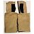 Lange zweifarbige Handschuhe oder Fäustlinge aus Leder + Wolle Gr. 7 Chanel Schwarz Beige - Ansicht 10