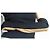 Lange zweifarbige Handschuhe oder Fäustlinge aus Leder + Wolle Gr. 7 Chanel Schwarz Beige - Ansicht 5