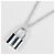 Collana Lockit Louis Vuitton in argento 925 Q93559 Metallico - vista 3
