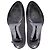 Timeless Pumps Chanel con logo sul retro in raso nero - vista 6