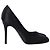 Timeless Pumps Chanel con logo sul retro in raso nero - vista 9
