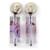 Hermès Hermes Multicolor Bijouterie Fantaisie Resin Drop Earrings Multiple colors  - view 3