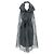 Moschino Shift-Kleid mit schwarzem Tüllüberzug