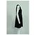 Diane Von Furstenberg Vestido negro con detalle en V - vista 9