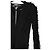 Vestido mini preto de viscose Balmain com babados de tule, decote em V e mangas longas - vista 4