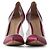 Pumps in pelle e PVC rosa metallico Gianvito Rossi - vista 2