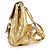 Dior Stardust Gold Leder Cannage Rucksack Golden Metallisch - Ansicht 5