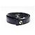 Chanel Vintage Chocolate Bar Turnlock Leather Belt Silver Hardware Black