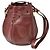 Borsa a spalla in pelle Bordeaux Cartier Bordò