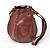 Borsa a spalla in pelle Bordeaux Cartier Bordò - vista 2
