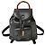 Gucci Bamboo Leder Rucksack Schwarz
