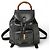 Gucci Bamboo Leder Rucksack Schwarz - Ansicht 2