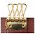 Funda para llaves de cuero Burdeos Cartier - vista 12