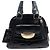 BOLSA DE MÃO LANCEL ADJANI A03374 COURO ESTILO CROCO PRETO
