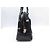BOLSA DE MÃO LANCEL ADJANI A03374 COURO ESTILO CROCO PRETO - vista 4