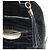 BOLSA DE MÃO LANCEL ADJANI A03374 COURO ESTILO CROCO PRETO - vista 7
