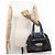 BOLSA DE MÃO LANCEL ADJANI A03374 COURO ESTILO CROCO PRETO - vista 8