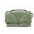 NUOVO BORSO A MANO AMI PARIS VOULEZ VOUS ULL163 BORSA A SPALLA IN PELLE VERDE