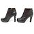 NUOVE STIVALI BICOLOR CHANEL G29228 39.5 BORDEAUX NERO - vista 2