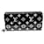 Portefeuille Zippy Monogram Python Louis Vuitton N96955 Cuir Noir