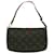 Louis Vuitton Pochette Accessoire Brown Cloth  ref.1854319