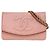 Borsa a spalla in pelle caviar rosa Chanel - vista 2
