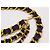 Chanel Vintage Chunky Triple Drapierte Halskette Gürtel Gold hardware - Ansicht 16