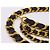 Chanel Vintage Chunky Triple Drapierte Halskette Gürtel Gold hardware - Ansicht 17
