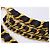 Chanel Vintage Chunky Triple Drapierte Halskette Gürtel Gold hardware - Ansicht 18