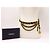Chanel Vintage Chunky Triple Drapierte Halskette Gürtel Gold hardware - Ansicht 4
